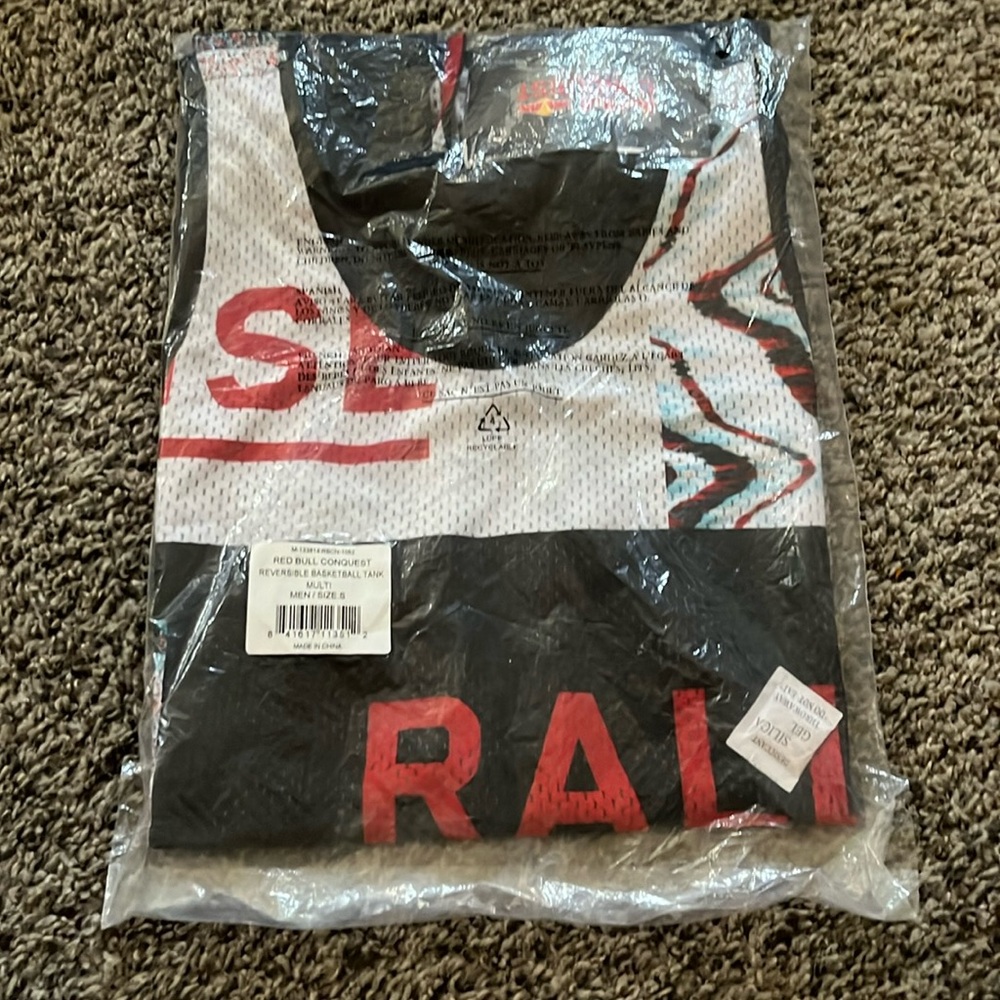 Reversible redbull tank top